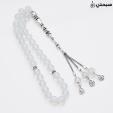 مسبحة اوبال مع فضة عيار 925