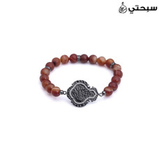   اسورة معدن مع حجر عقيق   
