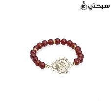   اسورة معدن مع حجر عقيق   