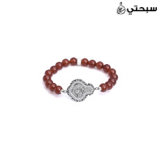   اسورة فضة مع عقيق عيار 925   