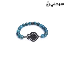   اسورة فضة مع حجرأباتيت عيار 925   