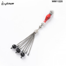   سبحة فضة مع حجر اونكس عيار 925   