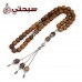 سبحة فضة عيار 925 مع خشب عوده