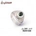 خاتم فضة مع حجر صناعي و زركون عيار 925 